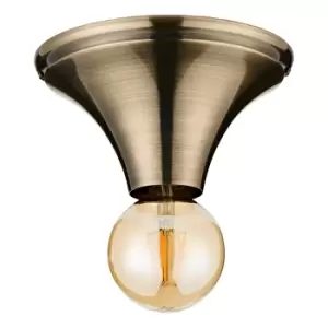 Image of Inlight Ceiling Rose E27 Antique Brass