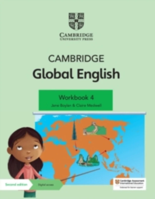 Image of Claire Medwell Cambridge Global English Workbook 4 with Digital Access (1 Year) Book Multi unisex
