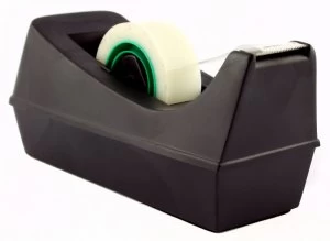 Image of Q Connect Tape Dispenser 33m Black