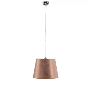 Image of Luca Dome Pendant Ceiling Light Copper, 38cm, 1x E27