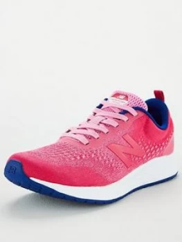 Image of New Balance Ypariv3 Junior Running Trainers - Pink, Size 4
