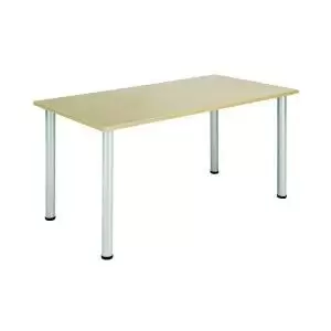 Image of One Fraction Plus Rectangular Meeting Table - Maple