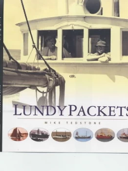 Image of Lundy Packets by Mike Tedstone Hardback