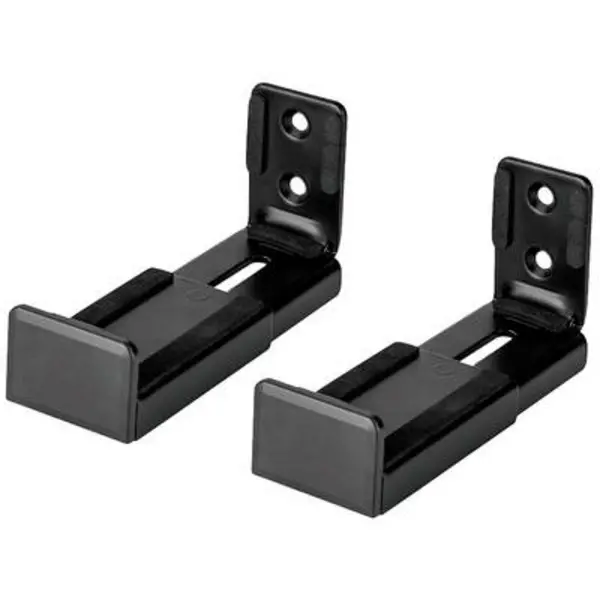Image of Neomounts Neomounts AWL29-550BL1 Soundbar mounting brackets Distance to wall (max.): 16.6cm Black AWL29-550BL1