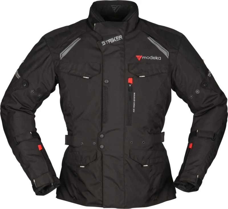 Image of Modeka Jacket Striker II Jacket Black Size 5XL