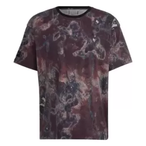 Image of adidas Gender Neutral Parley T-Shirt (Gender Neutral) Uni - Medium Dark Khaki / Shadow Oli