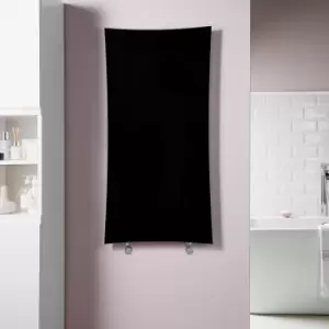 Image of Towelrads Vetro Star 1063 X 532mm Glass Radiator 1604B - Black