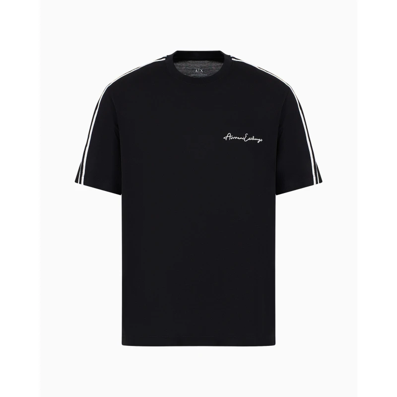 Image of Armani Exchange Mens T-Shirt Black 1200 male S