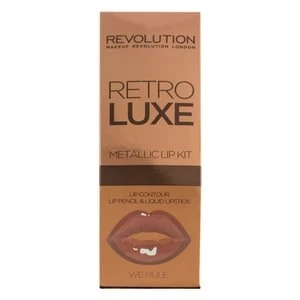 Image of Makeup Revolution Retro Luxe Kits Metallic We Rule