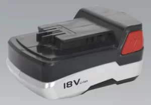 Image of Sealey CP5418VBP Cordless Power Tool Battery 18V 1.3Ah Li-ion for CP5418V