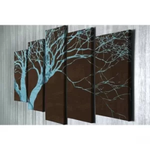 Image of BC022 Multicolor Decorative Canvas Painting (5 Pieces)