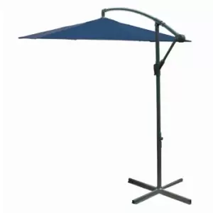 Image of Garden Gear Cantilever Parasol with Cover - Navy