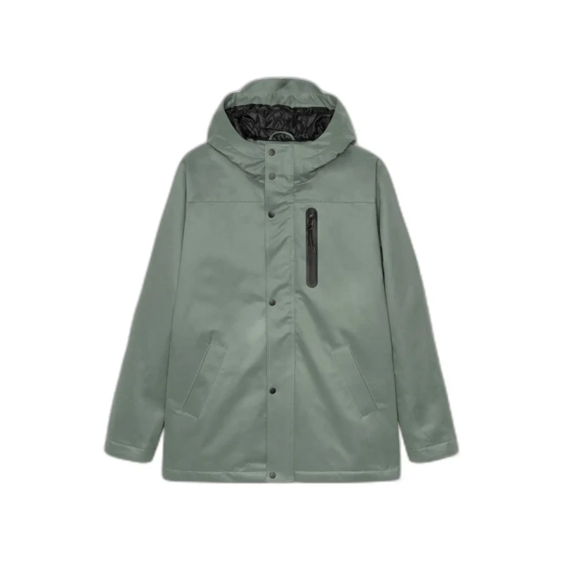 Image of Revolution Parka with welt pockets and trim Revolution Vert Male XL
