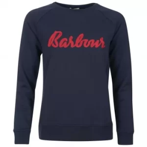 Image of Barbour Womens Otterburn Overlayer Navy 14