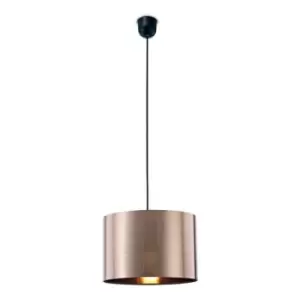 Image of Suspension Dako Black 1 bulb 29cm