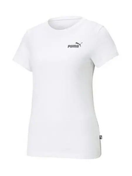 Image of Puma Womens ESS Small Logo Tee White Large