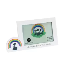 Image of Rainbow Bridge Friends 2341 Dog Photo Frame Landscape