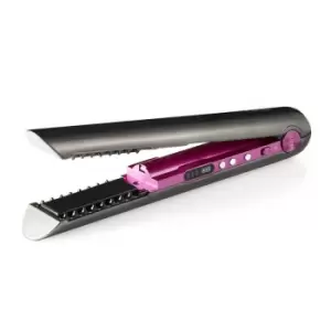 Image of Carmen Neon Cordless Hair Straightener Neon Pink And Graphite Grey