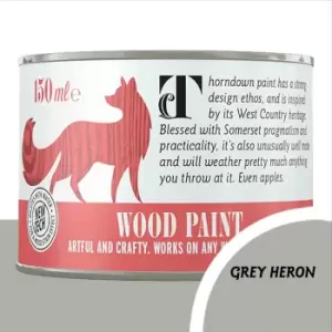 Image of Thorndown Wood Paint 150ml - Grey Heron
