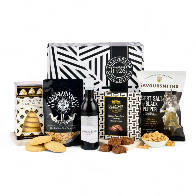 Image of Spicers of Hythe Wine & Treats Gift Hamper Food and Drink Gifts One Size Multi 39338599000