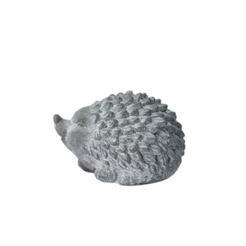 Image of Minster Hedgehog Ornament - L21 X W17 X H13cm - Grey Cement