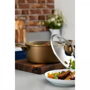 Image of Tower 24cm (9½") Forged Cerastone Non-Stick Casserole Pan