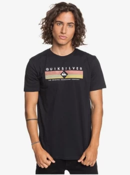 Image of Distant Fortune - T-Shirt For Him - Black - Quiksilver
