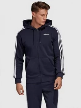 Image of Adidas Plus Size Essential 3-Stripe Full Zip Hoody
