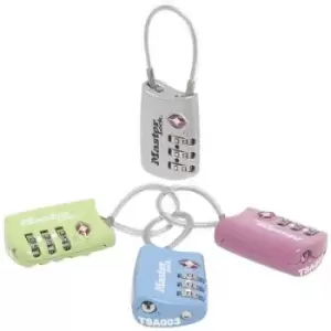 Image of Master Lock P22071 Luggage lock Multicolour