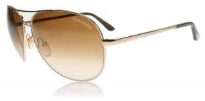 Image of Tom Ford Charles Sunglasses Gold 772 35mm