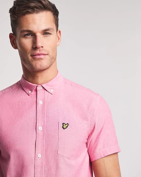 Image of Lyle & Scott Short Sleeve Oxford Shirt