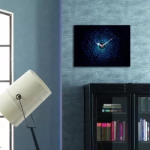 Image of 3040CS-100 Multicolor Decorative Canvas Wall Clock