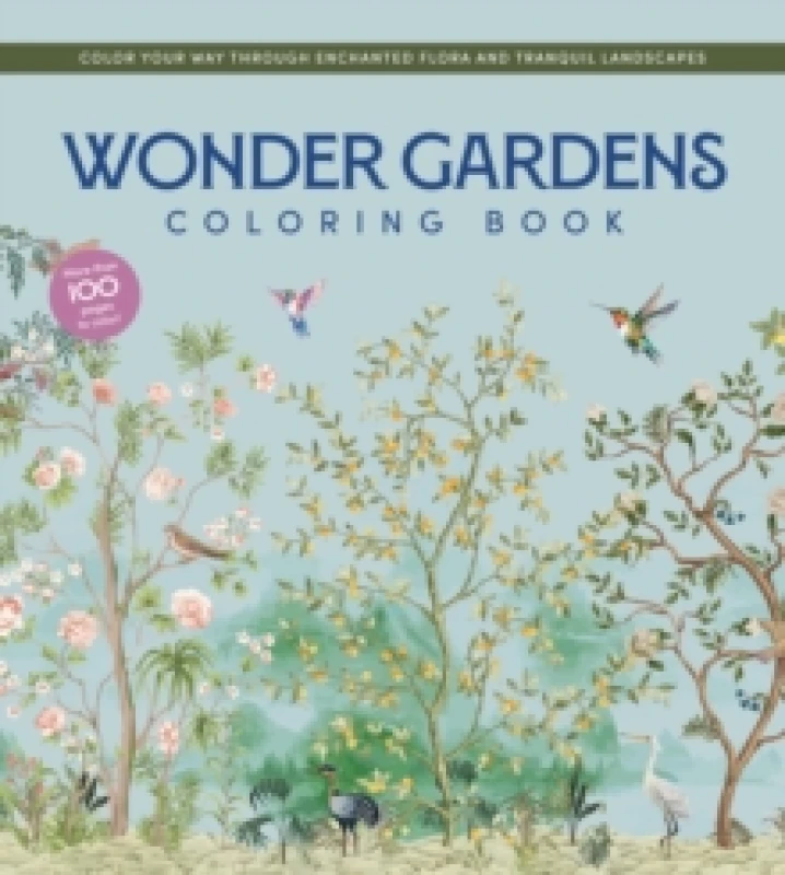 Image of Wonder Gardens Coloring Book. Paperback. By Editors of Chartwell Books Books