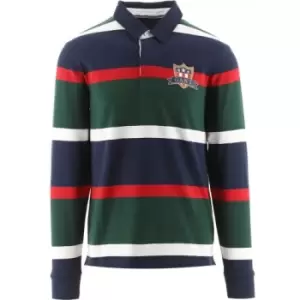 Image of GANT Tartan Green Banner Shield Polo Shirt