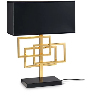 Image of Ideal Lux Luxury - 1 Light Table Light Brass