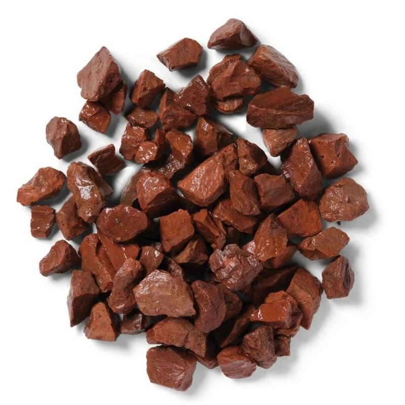 Image of Buttercup Farm 14-20mm Red Granite Type Stone Chippings, Aggregate Bulk Bag, 850 kilo Red Unisex