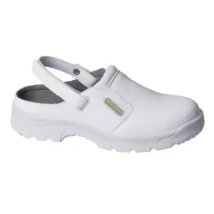 Image of Delta Plus Unisex Hygiene Non Slip Safety Clog / Workwear (10) (White)