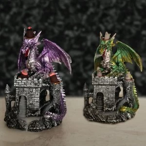 Image of Dragons Castle Triple Backflow Incense Burner