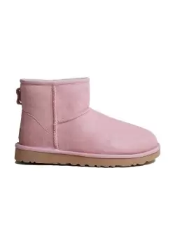 Image of Ugg Womens Classic Mini Boot In Pink Cloud