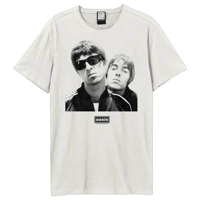 Image of Amplified Amplified Men Boxed Oasis T-Shirt in White Size: X-Small White XS Male 5063652564363