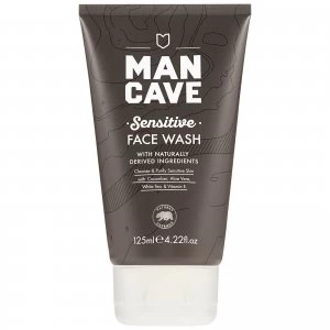 Image of ManCave Sensitive Face Wash 125ml