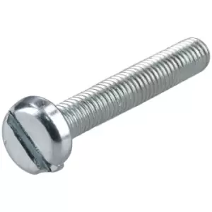Image of R-TECH 337015 Slotted Pan Head Machine Screws BZP M3 20mm - Pack O...