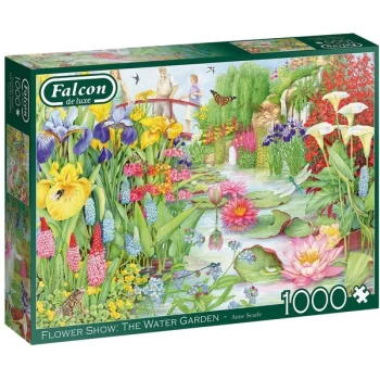 Image of Falcon Flower Show 'The Water Gardens' Jigsaw Puzzle - 1000 Pieces
