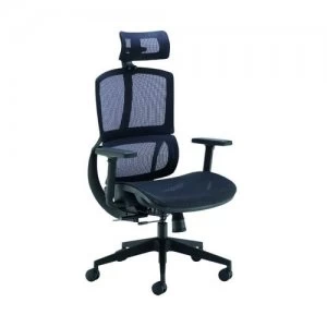 Image of Arista Lena Mesh Chair Black CH1914