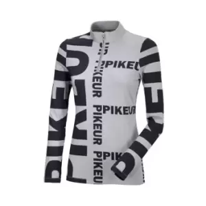 Image of Pikeur Ennie Zip Top Womens - Grey