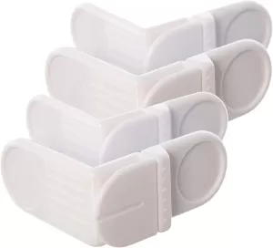 Image of Dreambaby 4 Pack Corner and 2 Pack Latches Set