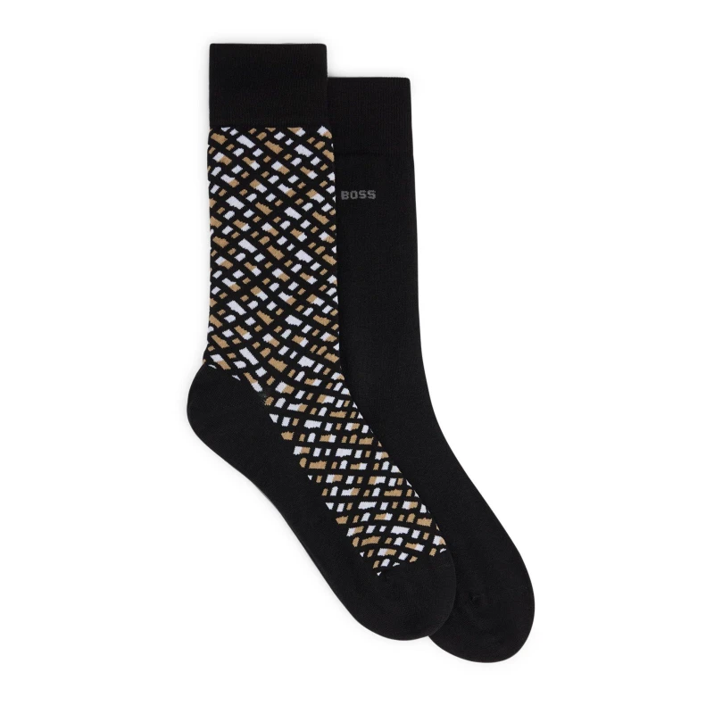 Image of Boss 2P RS Monogram CC 10259858 01 - Black 6 - 12 Months