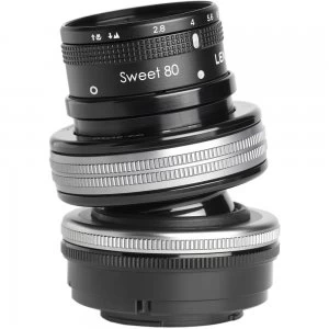 Image of Lensbaby Composer Pro II Sweet 80mm f/2.8 Lens for Sony E Mount - Black