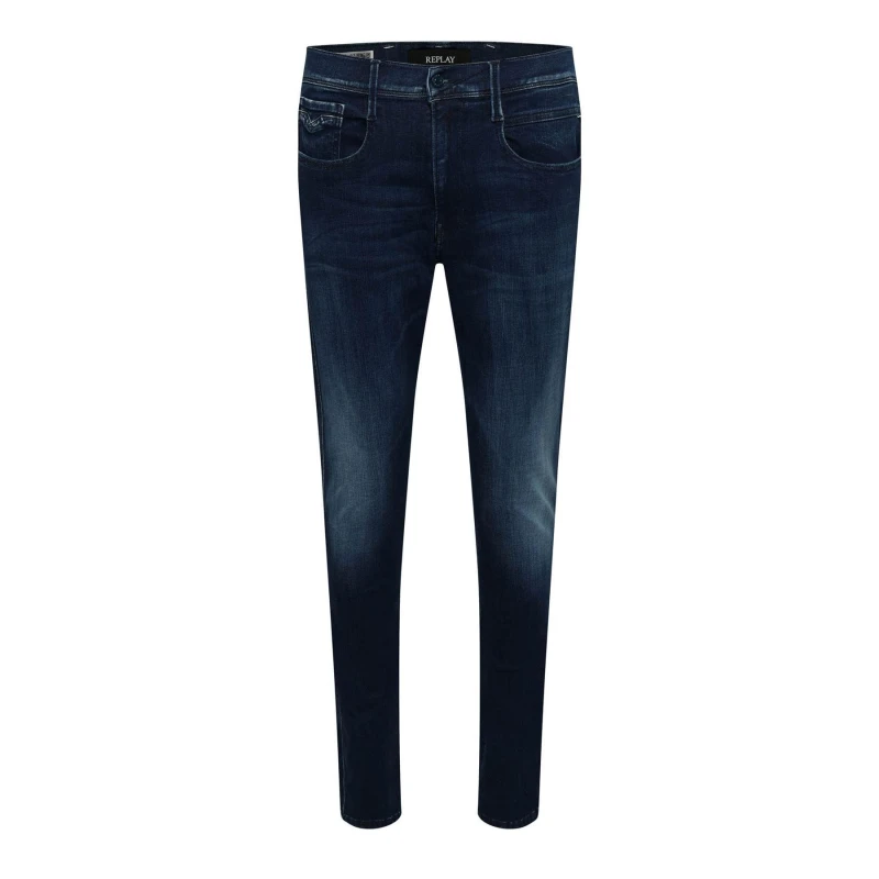 Image of Replay Bronny Slim-Fit Jeans - Blue Male One Size
