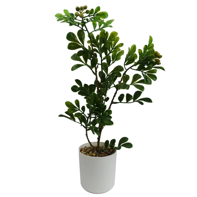 Image of N/A 45cm Artificial Aglaia Odorata Bonsai Ficus Tree